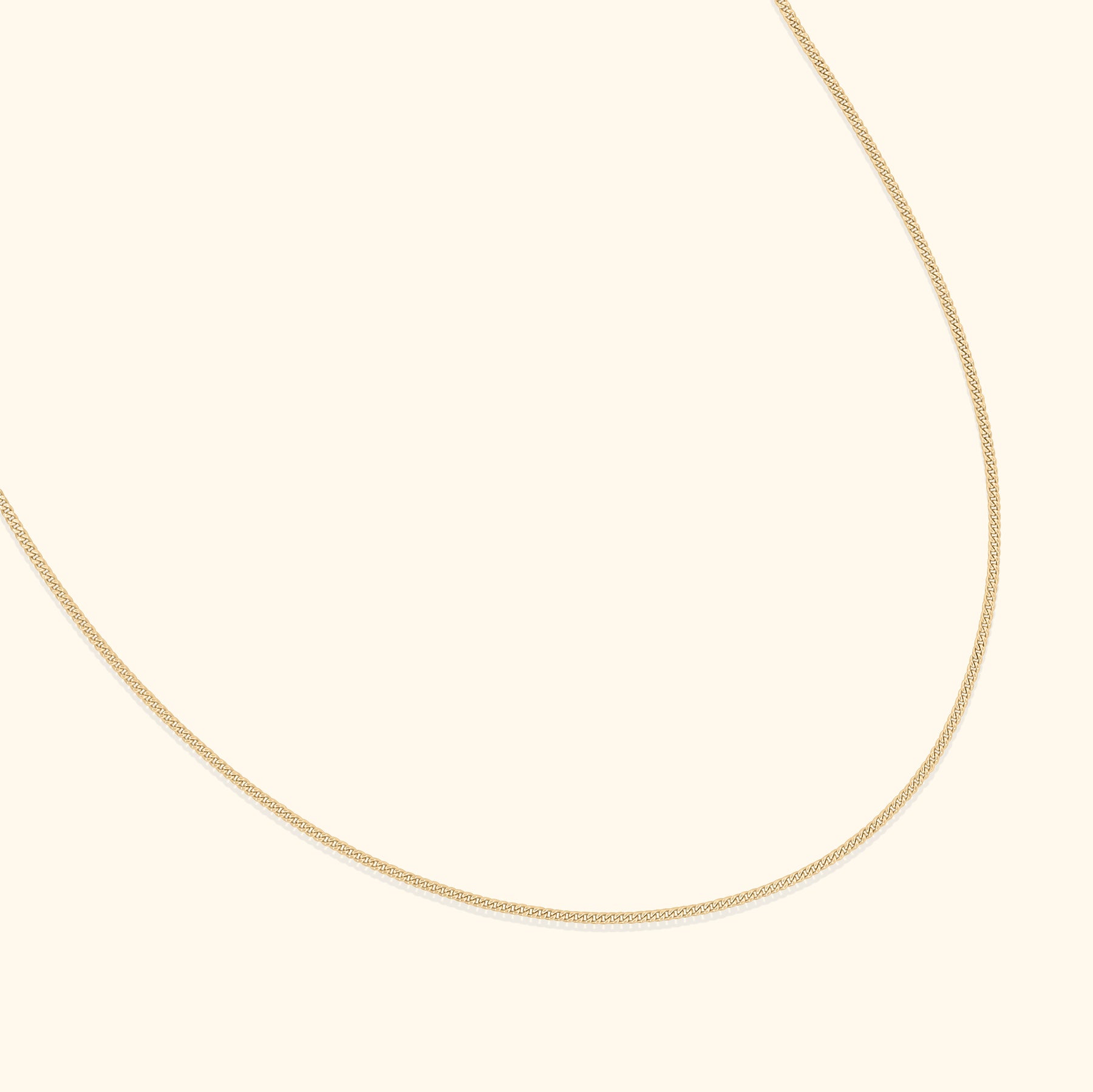 14K Gold Chain | Gourmet 1.2 mm | 42 cm